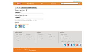 
                            2. User account - Fisdap