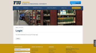 
                            5. User account | FIU Libraries