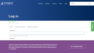 
                            3. User account | Imagine Communications