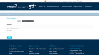 
                            4. User account | Interoute - Interoute Iberia