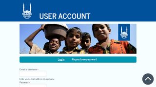 
                            1. User account | Islamic Relief USA