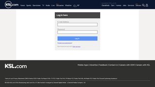 
                            6. User Account Login and Information | KSL.com