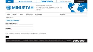 
                            1. User account | MINUSTAH