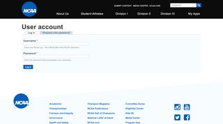 
                            3. User account | NCAA.org - The Official Site of the NCAA