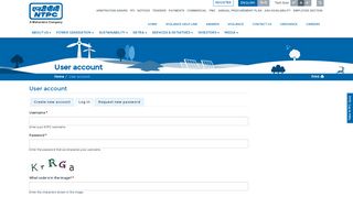 
                            3. User account | NTPC