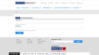 
                            6. User account | OSCE