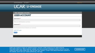 
                            7. User account | UCAR Operations