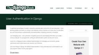 
                            9. User Authentication in Django - Python Django Tutorials