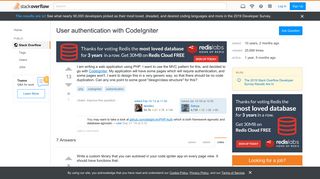 
                            6. User authentication with CodeIgniter - Stack Overflow