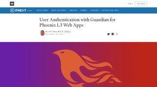 
                            3. User Authentication with Guardian for Phoenix 1.3 Web Apps - itnext