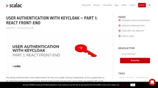 
                            9. User Authentication with Keycloak - Part 1: React front-end | Scalac