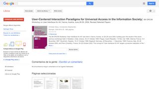 
                            8. User-Centered Interaction Paradigms for Universal Access in the ...