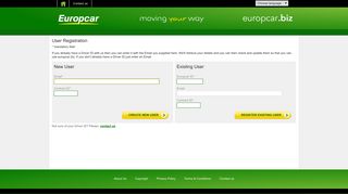 
                            2. User Details | europcar.biz