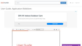 
                            13. User Guide. Application Webklient - PDF - DocPlayer.net