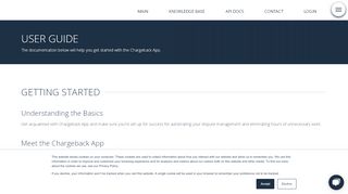 
                            10. User Guide Documentation - Getting Started with the Chargeback App