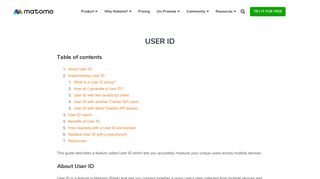 
                            11. User ID User Guide - Analytics Platform - Matomo