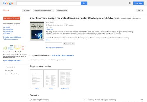 
                            8. User Interface Design for Virtual Environments: Challenges and ...