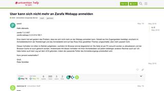 
                            2. User kann sich nicht mehr an Zarafa Webapp anmelden - UCS ...
