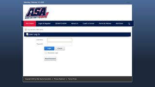 
                            11. User Log In - Allen Sports Association Store > ASA Home - SportsPilot