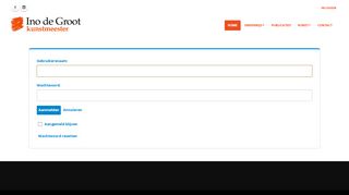 
                            2. User Log In - inodegroot.nl