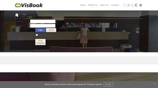 
                            2. User Log In - VisBook AS