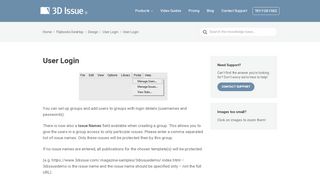 
                            9. User Login - 3D Issue Knowledge Base