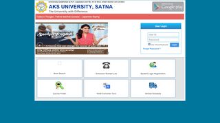 
                            1. User Login - AKS University