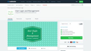 
                            10. User Login and Management | Codester