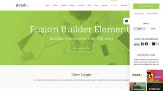 
                            11. User Login – Avada Classic - Avada Theme