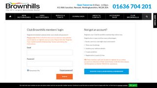 
                            9. User Login - Brownhills