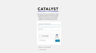 
                            11. User login - Catalyst.org