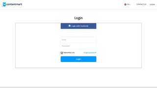 
                            10. User Login | Contentmart