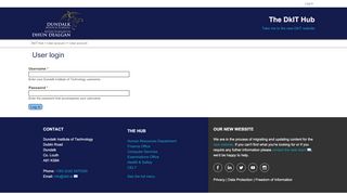 
                            1. User login | Dundalk Institute of Technology - DkIT