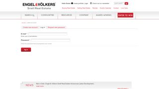 
                            11. User login | Engel & Völkers Snell Real Estate