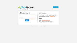 
                            1. User Login - Enterprise SMS Solutions by Sms Horizon