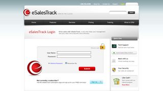 
                            10. User Login - eSalesTrack