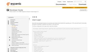 
                            4. User Login - Escenic Community Expansion Developer Guide ...