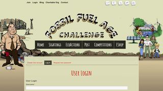 
                            5. User Login | Fossil Fuel Age Challenge