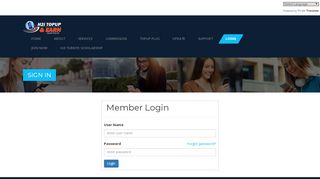 
                            3. User Login - H2i Topup And Earn