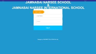 
                            5. User Login - Jamnabai Narsee School