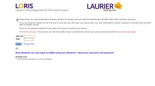 
                            13. User Login - Loris