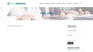 
                            12. user login - Macro Solutions