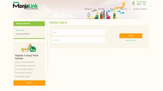 
                            1. User Login - ManjaLink