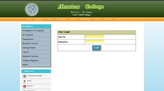 
                            12. User Login : Mankar College