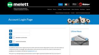 
                            8. User Login - Melett Ltd
