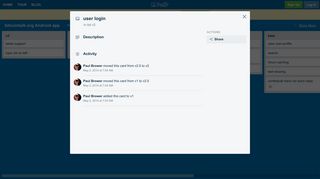 
                            9. user login on bitcointalk.org Android app - Trello