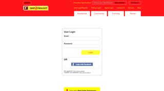 
                            2. User Login - Open2view