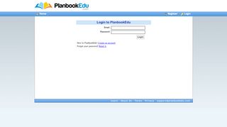 
                            5. User > Login > PlanbookEdu.com