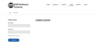 
                            3. User Login | RAR Software Systems