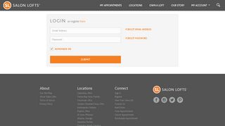 
                            6. User Login - Salon Lofts